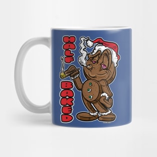 Gingerbread Man Half Baked with blunt Mug